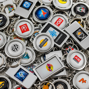 Брелоки металеві під вставку жетону (0) Брелоки металеві під вставку жетону (0)