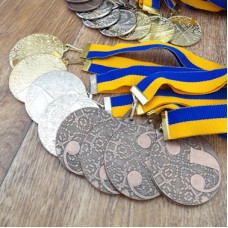 Медалі металеві для нагородження за спортивні досягнення Медалі металеві для нагородження за спортивні досягнення