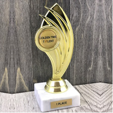 Нагородна статуетка з жетоном для конкурсу талантів Нагородна статуетка з жетоном для конкурсу талантів