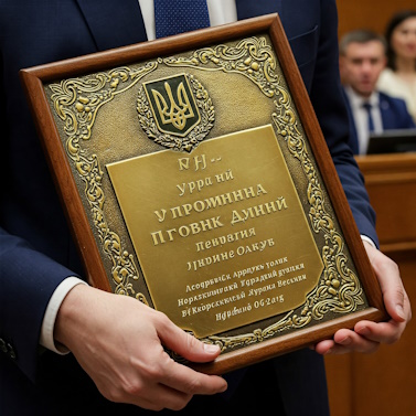 Плакетки нагороджувальні (19) Плакетки нагороджувальні (19)