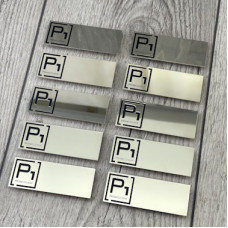 Бейдж металевий з травленням для алко-бару Бейдж металевий з травленням для алко-бару