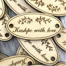 Таблички дерев'яні для брендування виробів з лози Таблички дерев'яні для брендування виробів з лози