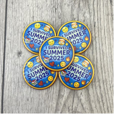 Значки закатні зі слоганом заходу Значки закатні зі слоганом заходу